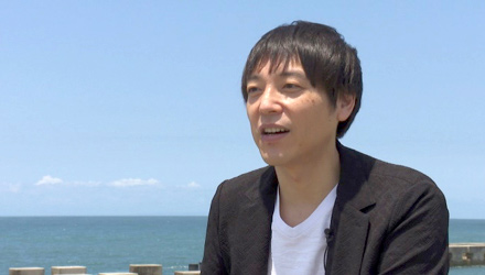 波房克典氏 黒部市生地鼻海岸で撮影
